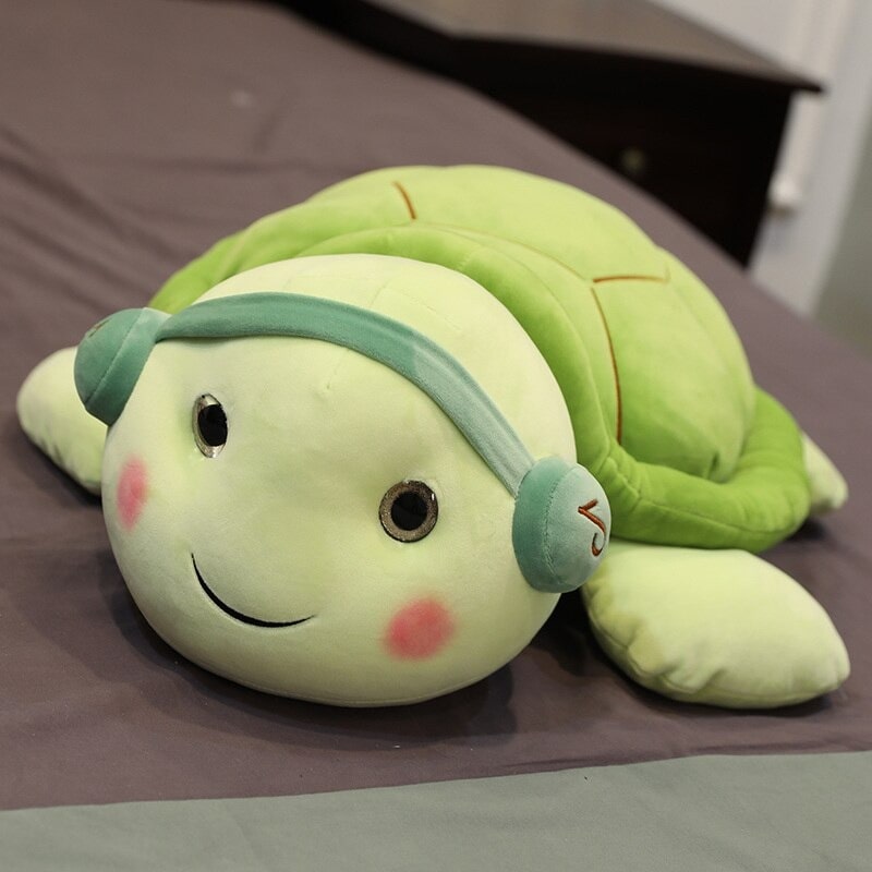 Bow Tie Turtle Plush Toy