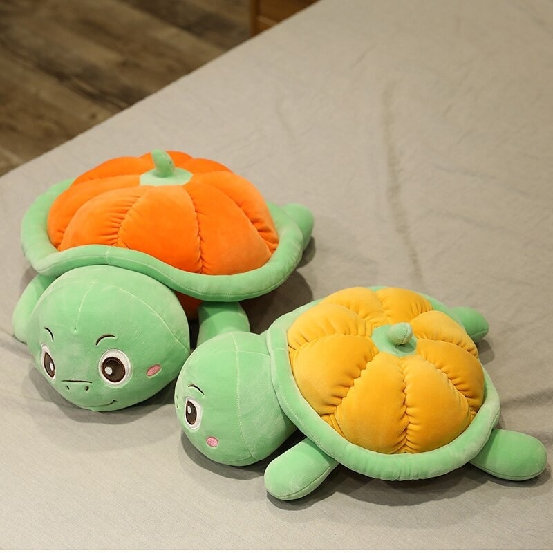 Pumpkin Turtle Plush