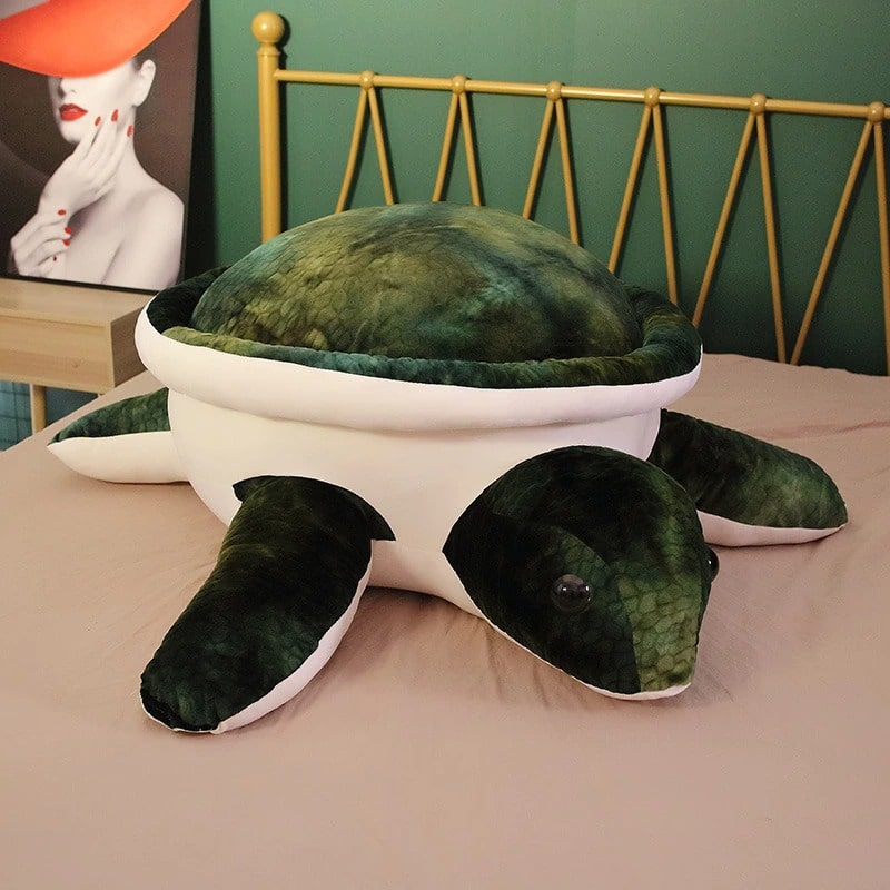 Large Shell Turtle Plush Toy