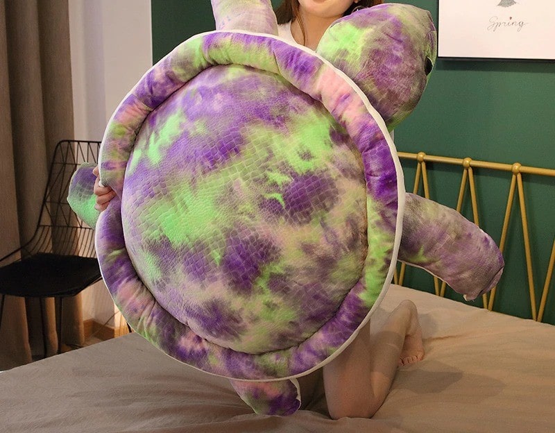 Large Shell Turtle Plush Toy