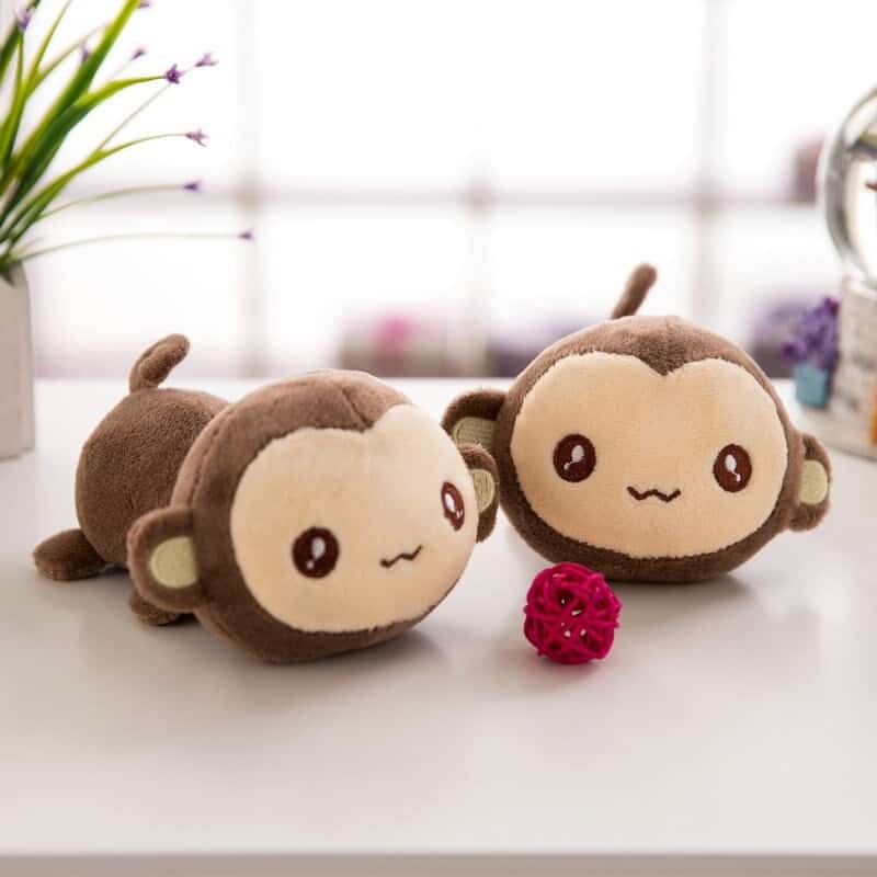 Peluche Singe Couché