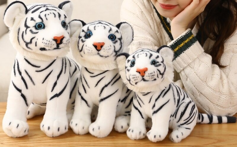 Tigre Blanc Peluche