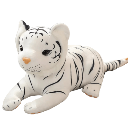 Small White Tiger Plush Toy