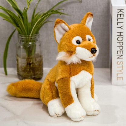 White Fox Plush