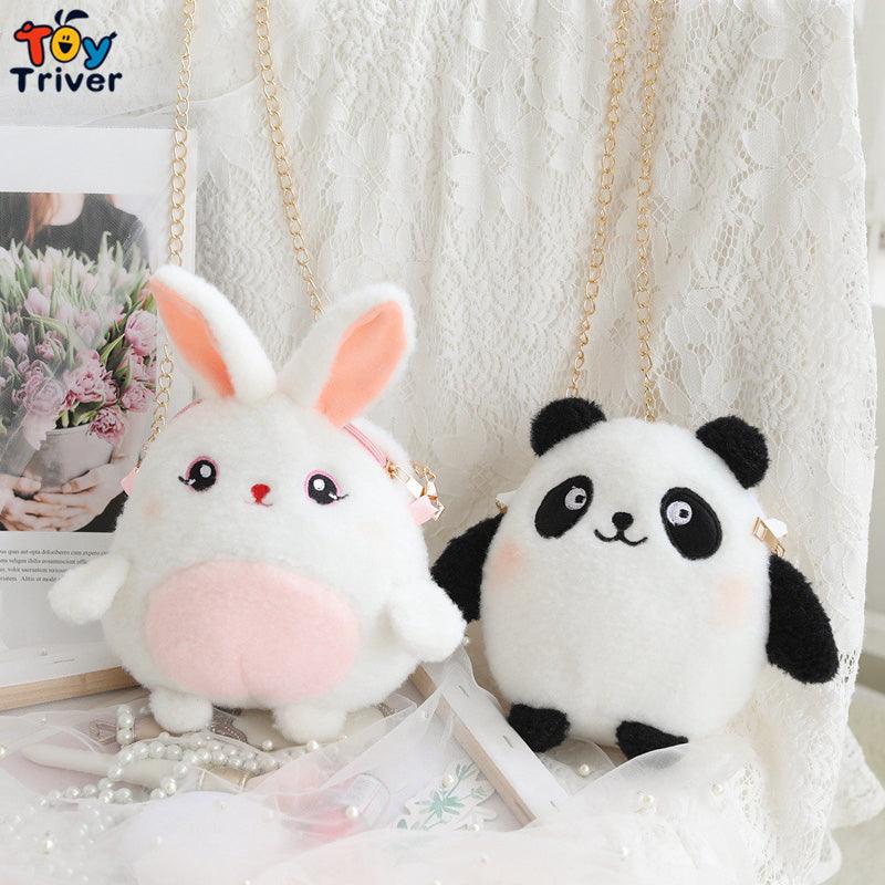 Jouets en peluche Mini Bag Panda Rabbit