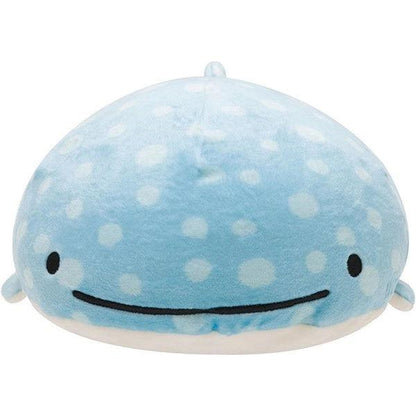 Blue whale plush toy