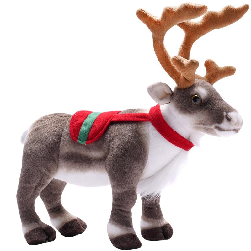 Peluche Renne de Noël réaliste