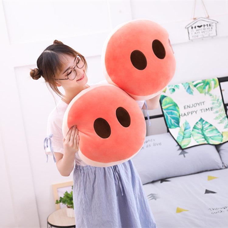 Soft Cute Cotton Pig Nose Pillow for Sleeping with Plush Toys
