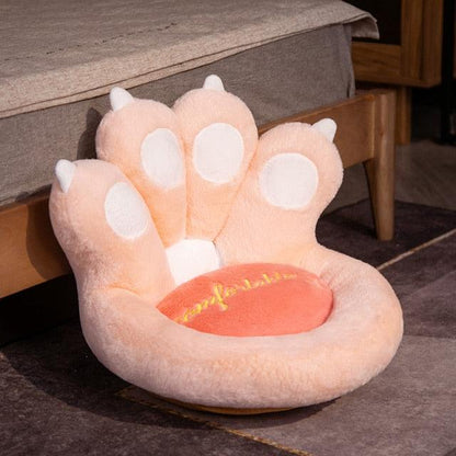 Plush Cat Paw Pet Seat Pillow