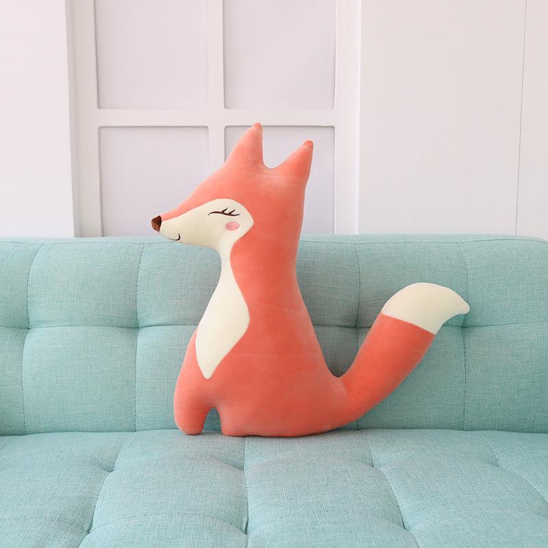 Cartoon fox plush toy