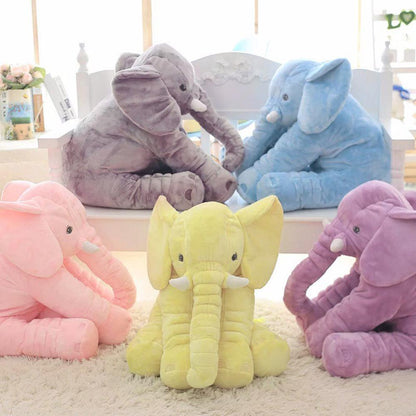 Peluches d'éléphants colorées