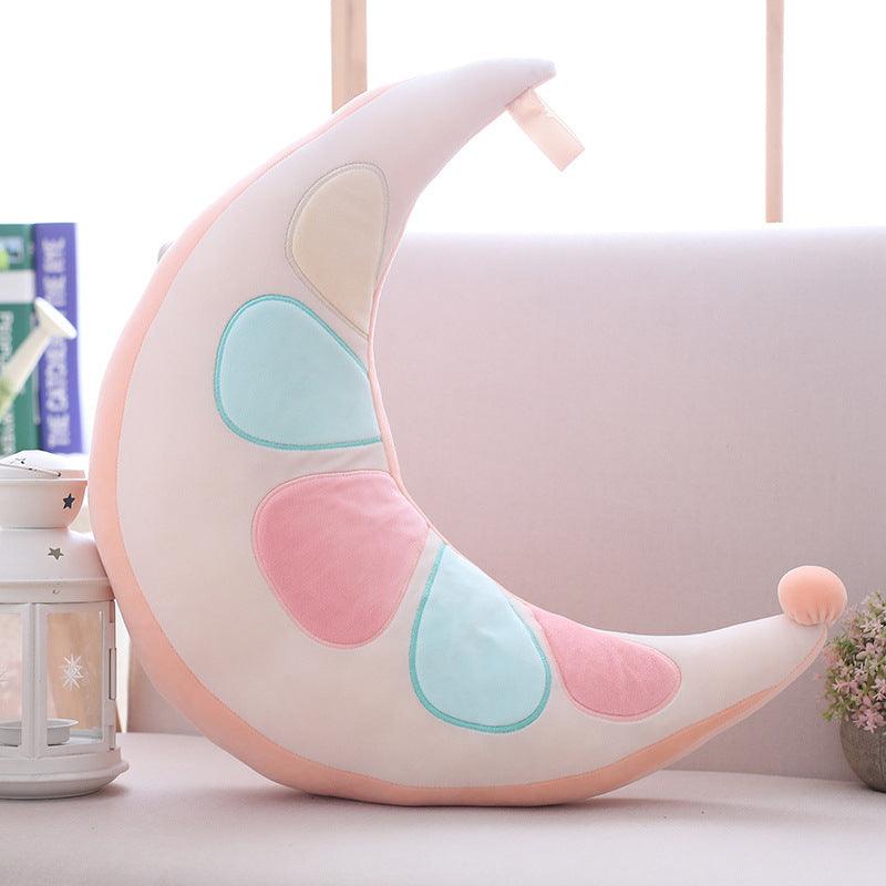 Crescent Moon Plush Pillow