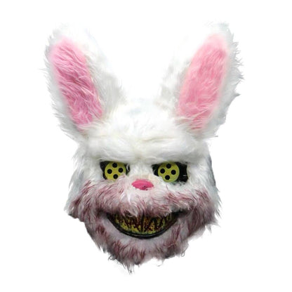 Plush Evil Bloody Bunny Rabbit Halloween Horror Mask