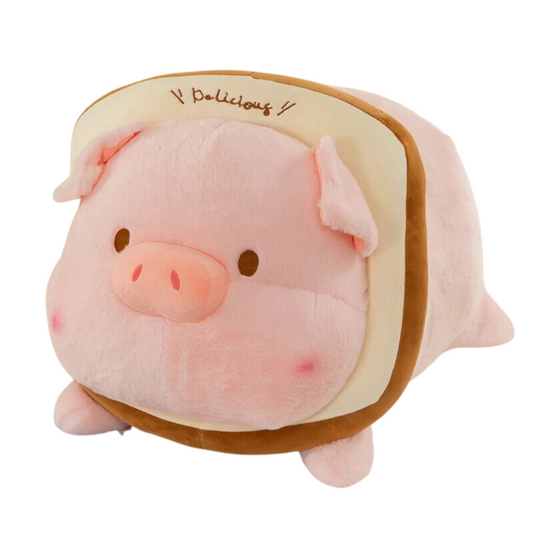 Peluche Kawaii Pig Toast