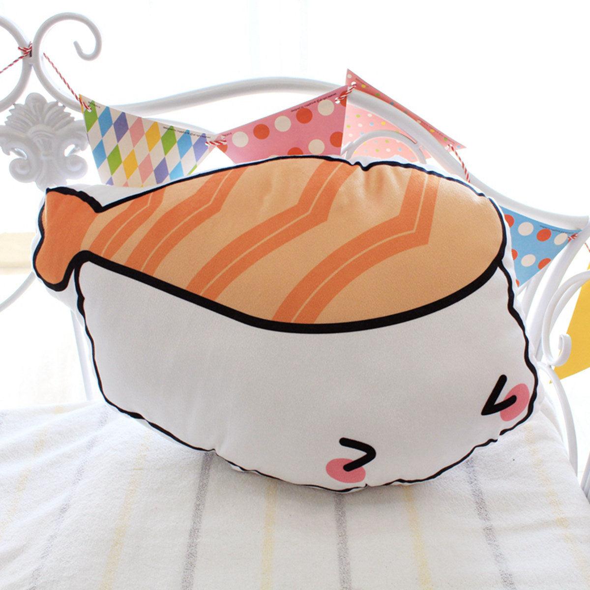 Sushi Salmon Rice Ball Plush Toy