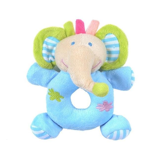 Hanging Stuffed Animals Rattles Teething Soothing Baby Toys