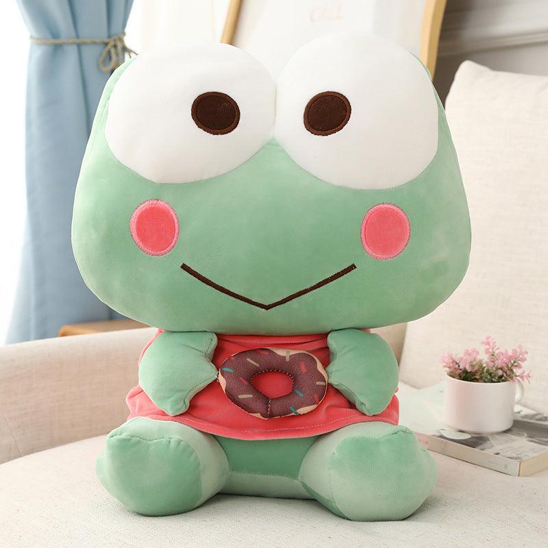 Donut Frog Doll Plush