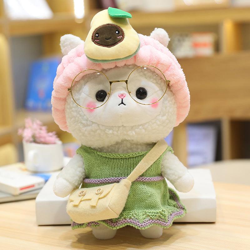 Plush Cho Kawaii Baby Sheep In Various Cute Outfits