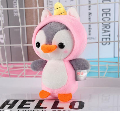 Penguin Cosplay Plush Keychain