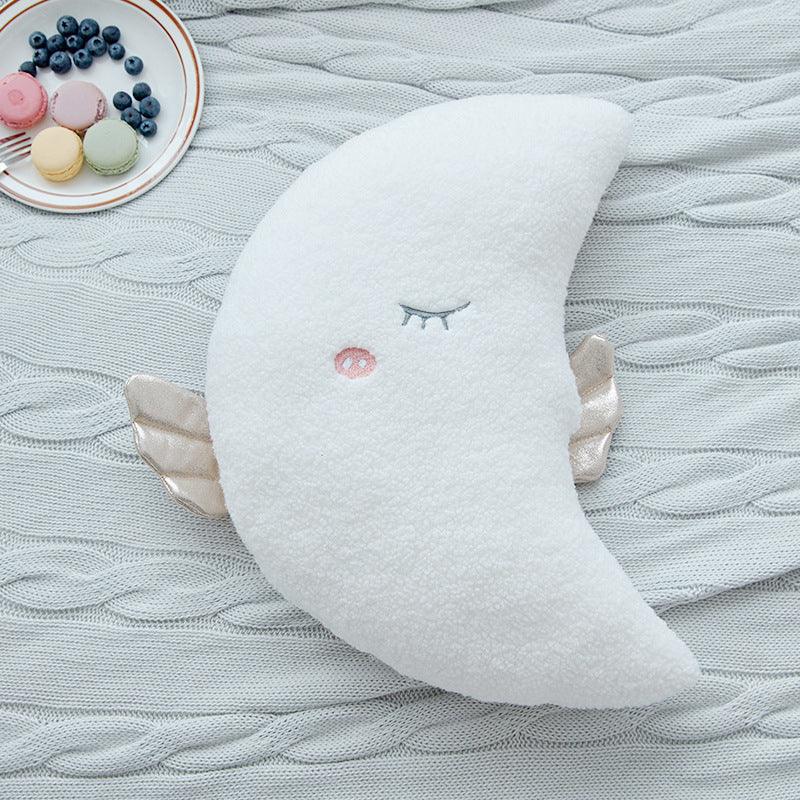 New Plush Angel Cloud Moon Star Soft Pillow Cushion Cloud Plush Toy Stuffed Animal