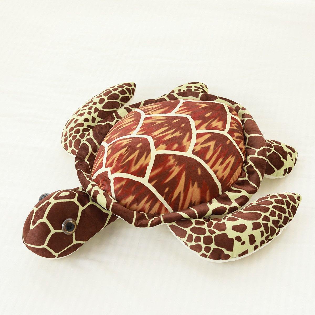 Peluche tortue de mer aux grands yeux