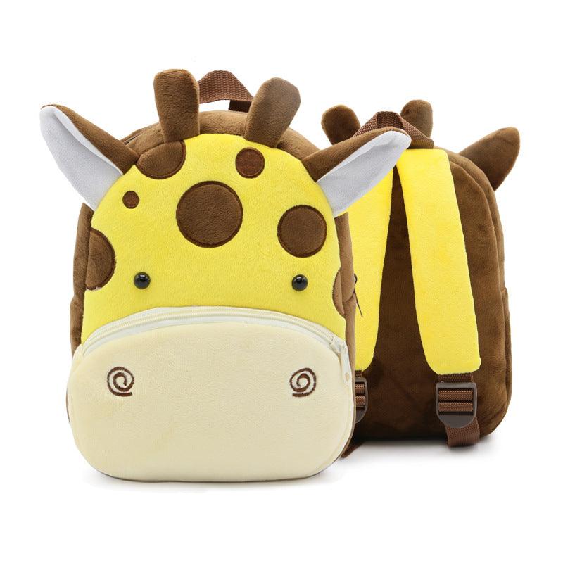 Cute Animal Plush Backpack Cartoon Bookbags for Children