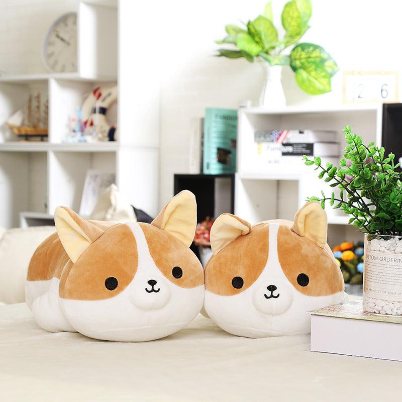 Peluche chien Corgi