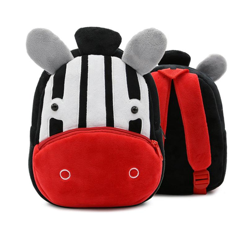 Cute Animal Plush Backpack Cartoon Bookbags for Children