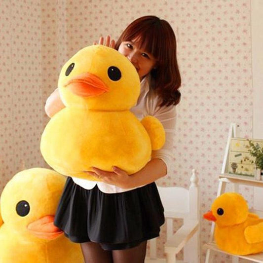 Peluche Canard Géant Jaune