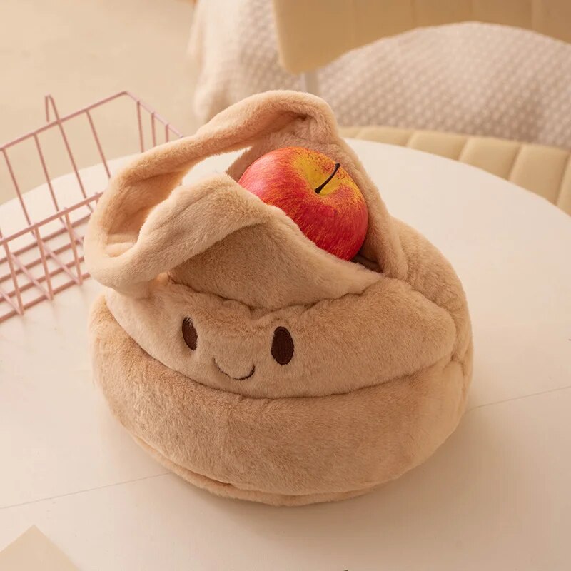 Playful Poop Plush Bag