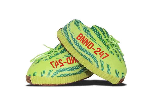 YZY Frozen Yellow Chausson Sneakers Ye*zy Slippers - Peluche Center | Boutique Doudou & Peluches