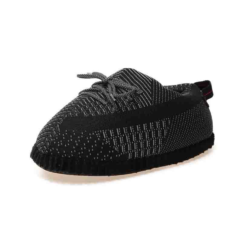 YZY Black Chausson Sneakers Ye*zy Slippers - Peluche Center | Boutique Doudou & Peluches