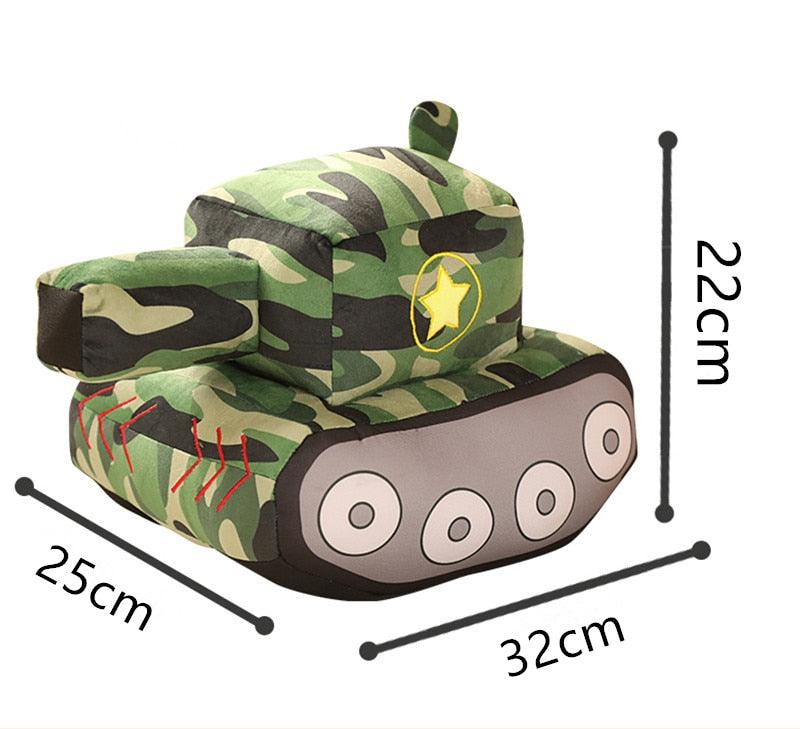 Funny Assault Tank Plush Toy