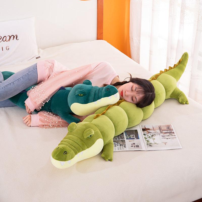 Oreiller en peluche Simulation Crocodile