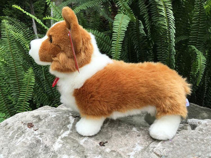 Realistic and Cute Pembroke Welsh Corgi Plush Toy