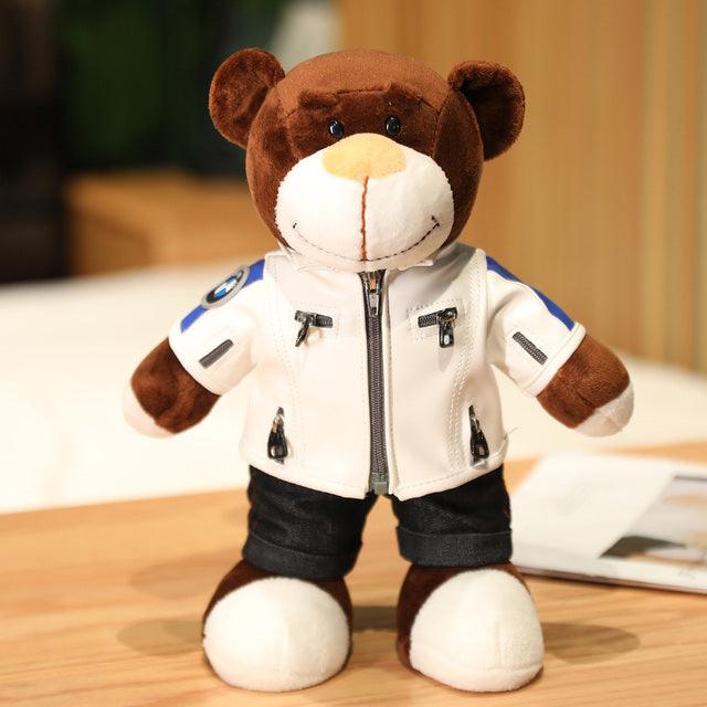 Motorcycle teddy bear