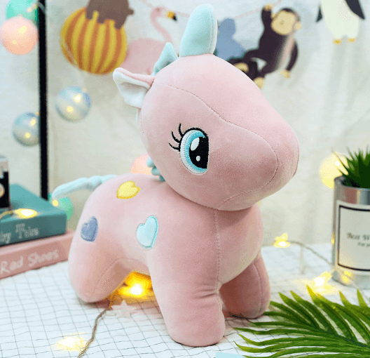 Tiny and cute unicorn stuffed animals