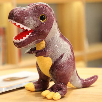 Colorful and cute T-rex plush toys