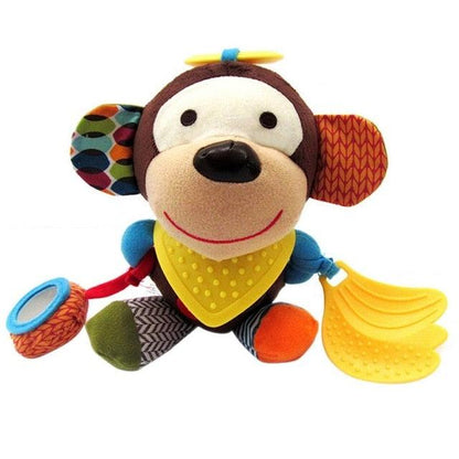 Hanging Stuffed Animals Rattles Teething Soothing Baby Toys