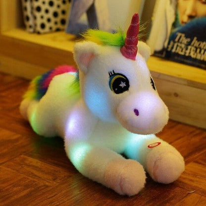 17" unicorn plush light toys for children