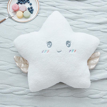 New Plush Angel Cloud Moon Star Soft Pillow Cushion Cloud Plush Toy Stuffed Animal