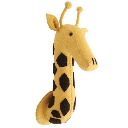 Supports muraux en peluche pour trophée animal Girafe