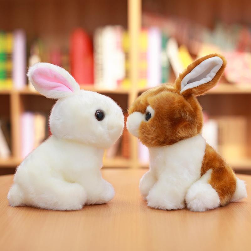 Simulation rabbit plush toy