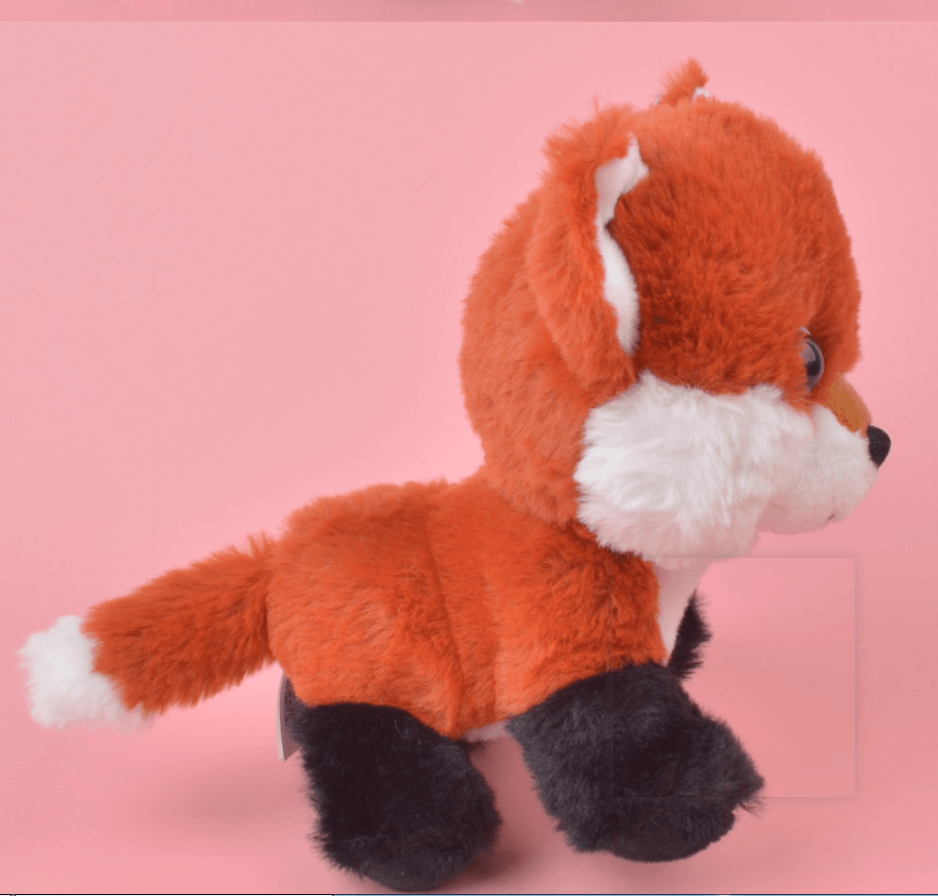 8" Red Fox plush toy, super cute fox doll