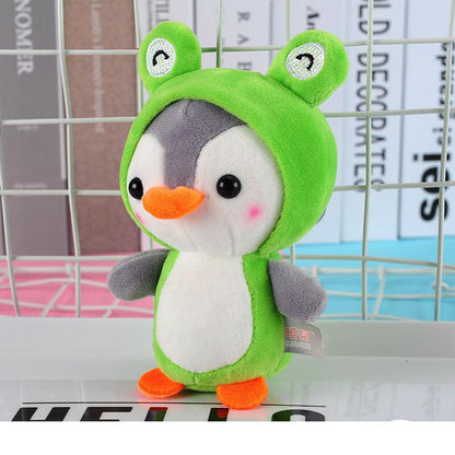 Porte-clés en peluche Cosplay Pingouin