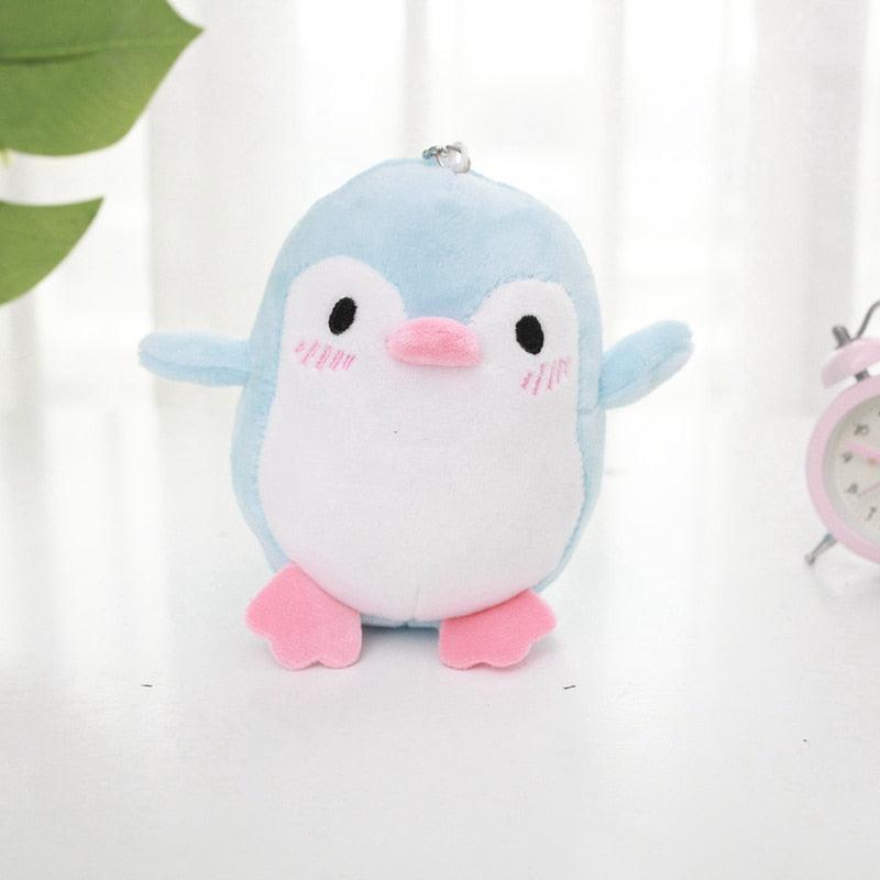 Adorables peluches porte-clés mini pingouins