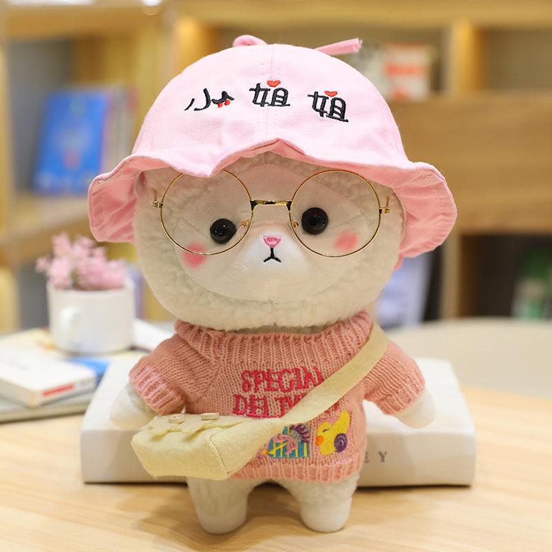 Plush Cho Kawaii Baby Sheep In Various Cute Outfits