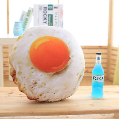 Simulation Fried Egg Pillow Soft Cotton Plush Sleeping Pillow