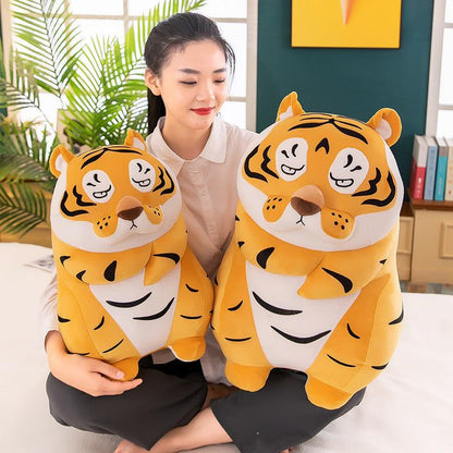 Kawaii Angry Tiger Plush