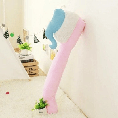 Kawaii giant toothbrush with toothpaste